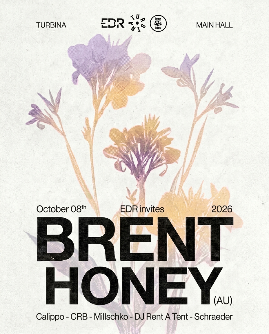 EDR invites: Brent Honey (AU) I 08th october