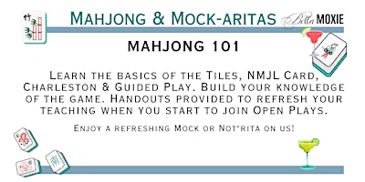 Mahjong 101 & Margaritas at Bella