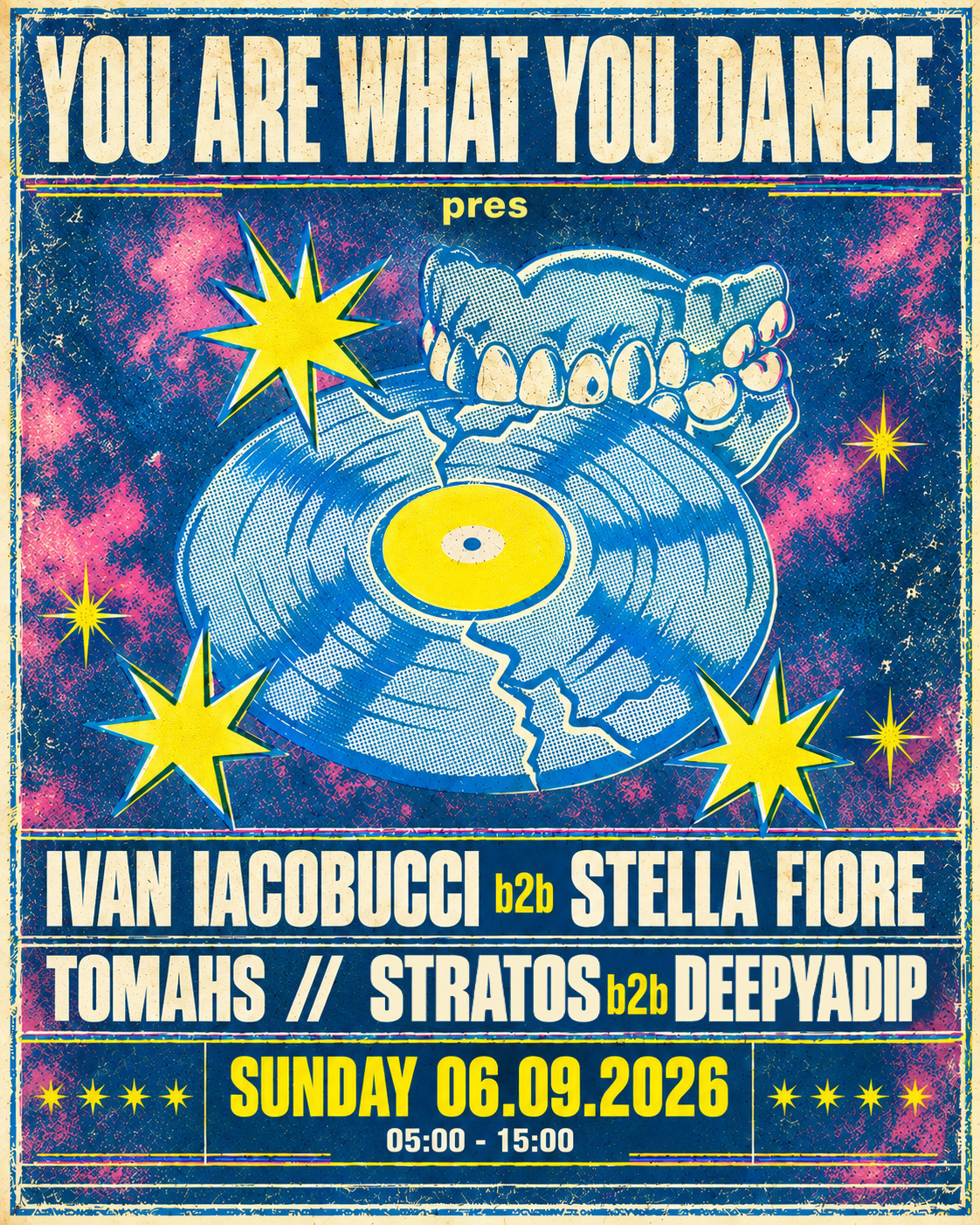 Afterhours with Ivan Iacobucci b2b Stella Fiore / Tomahs / Stratos b2b deepyadip