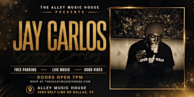 Live On Stage: Jay Carlos