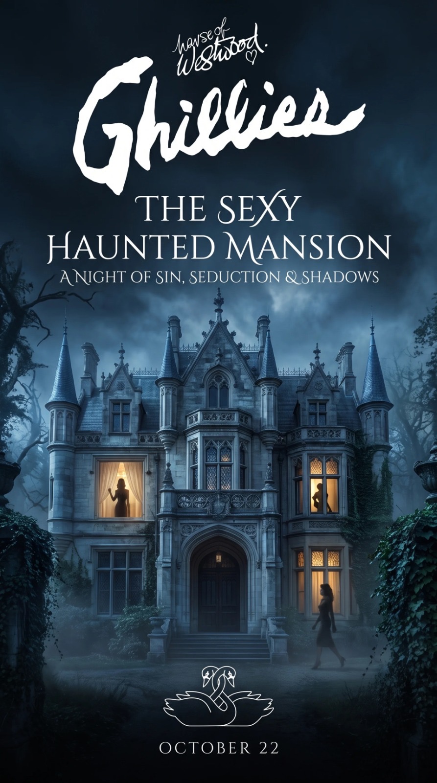 Ghilies x Abrazarnos: The Sexy Haunted Mansion
