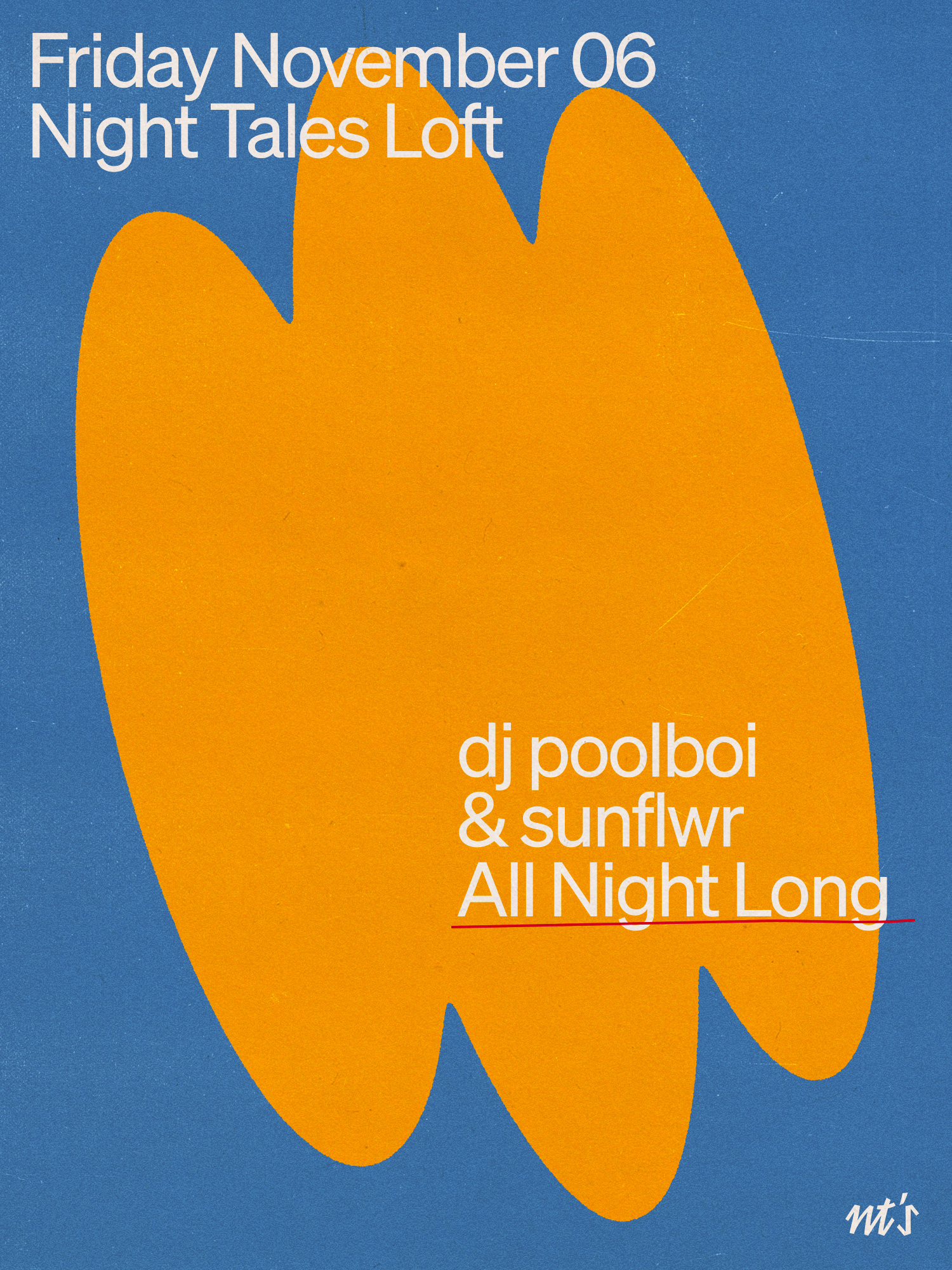 NT's Loft: sunflwr & dj poolboi [All Night Long]