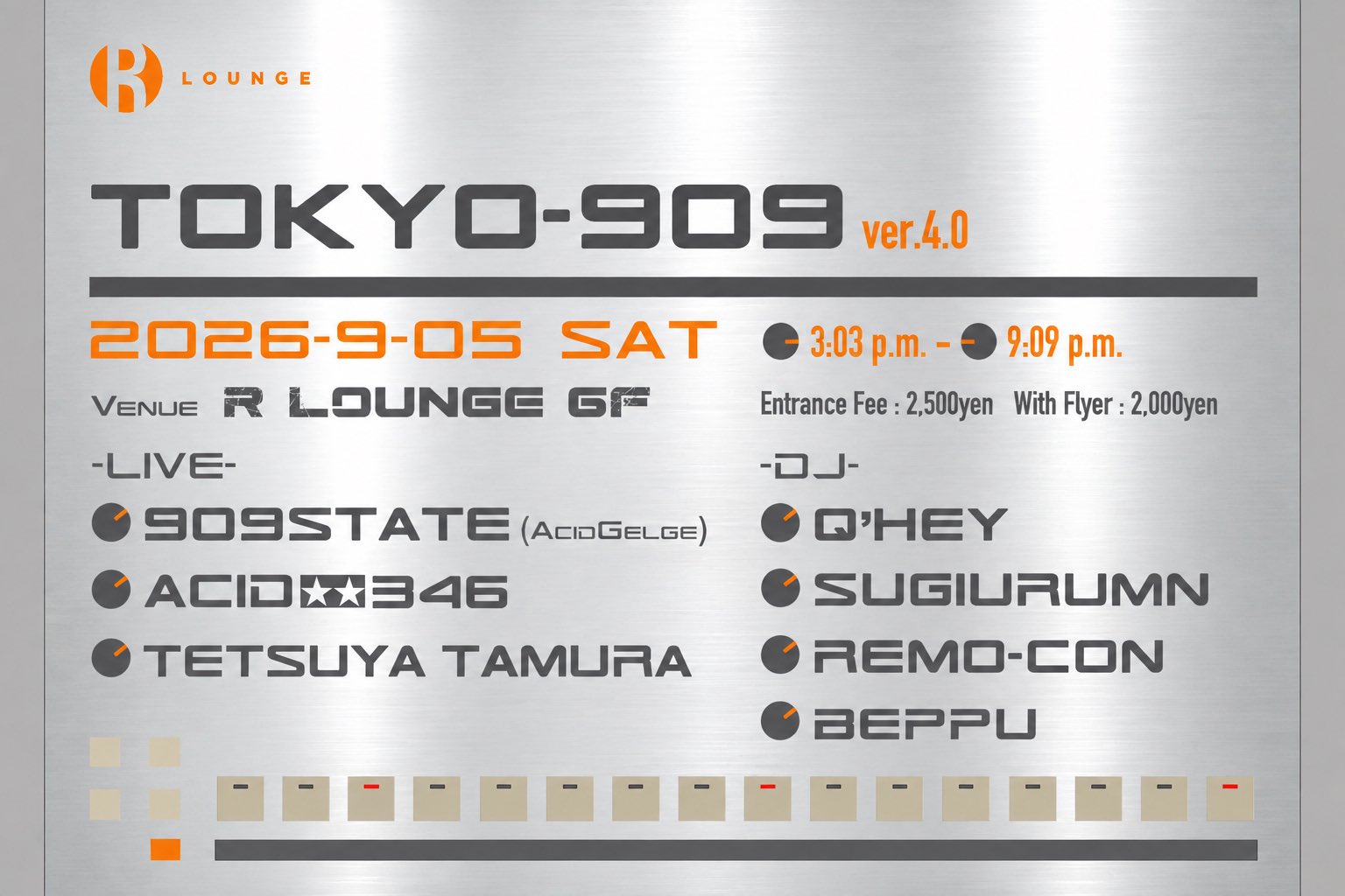 TOKYO-909 ver.4.0