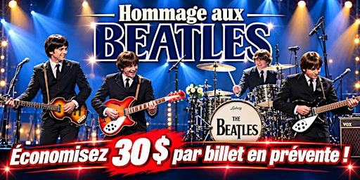Repentigny : Samedi 14 août 2027 - 19h30 : Hommage aux Beatles