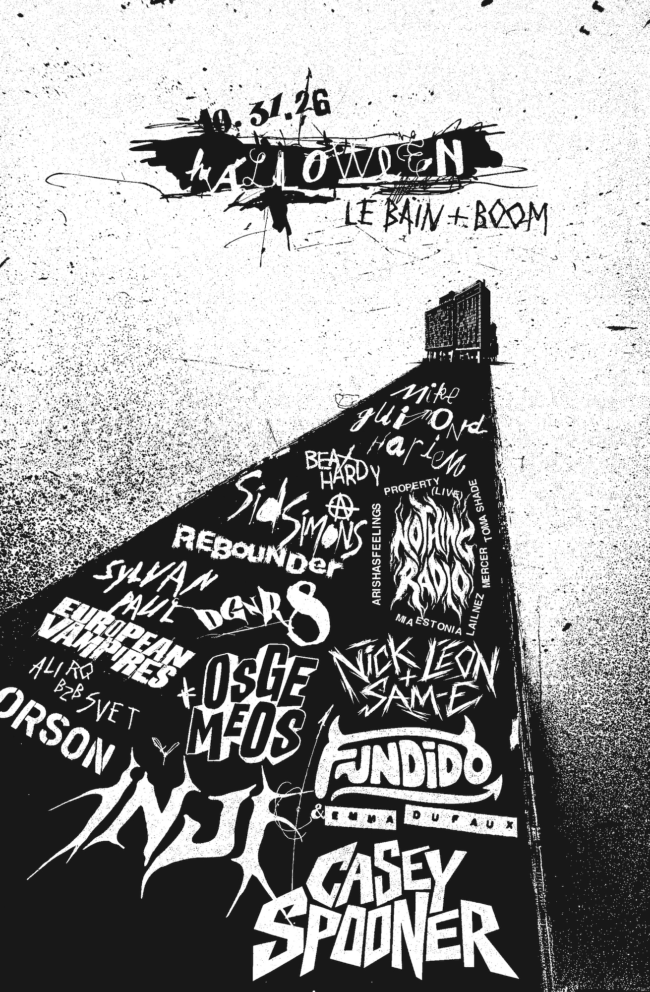 HALLOWEEN Le Bain + Boom