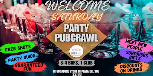 Saturday Meeting Bar Crawl & Fiesta!