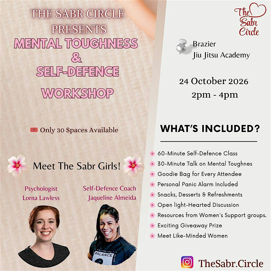 The Sabr Circle: Mental Toughness & Self-Defence Workshop