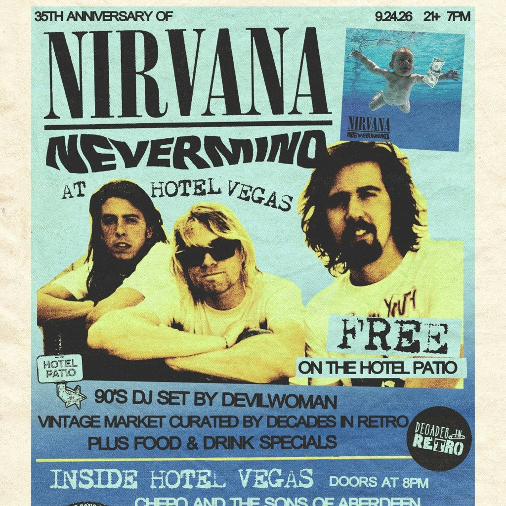 35th Anniversary of Nirvana's Nevermind