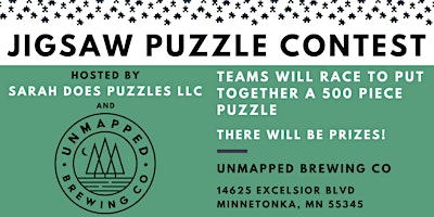 HALLOWEEN Team Jigsaw Puzzle Contest at Unmapped Brewing Co - October 2026