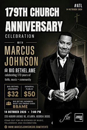 Marcus Johnson's 179th Anniversary FLO Experience at Big Bethel