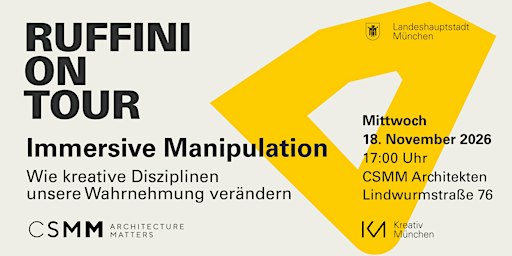 RUFFINI ON TOUR #8: Immersive Manipulation