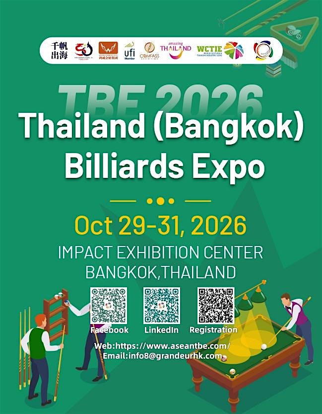 Thailand (Bangkok) Billiards Expo 2026