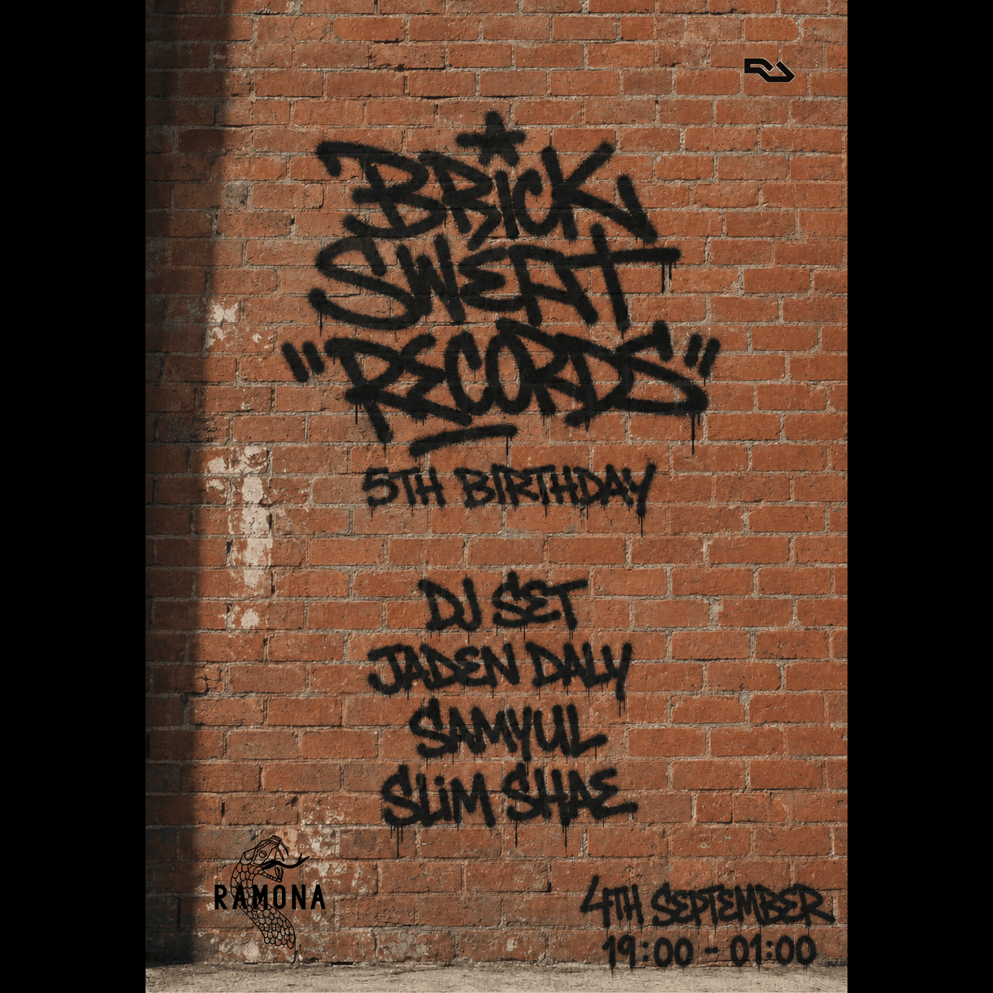 Brick Sweat Records 5th Birthday