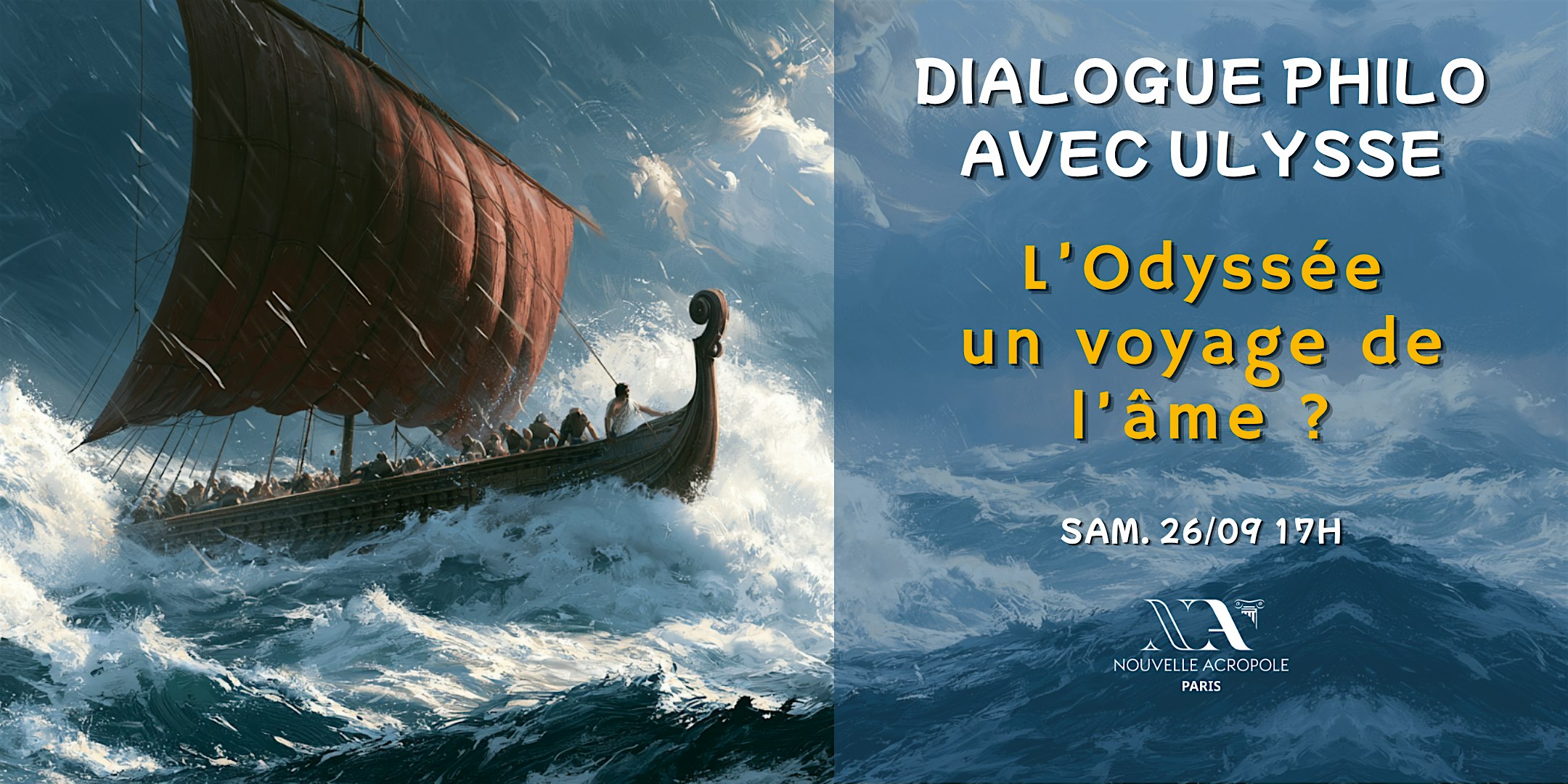 Dialogue avec Ulysse : l'Odyssée, un voyage de l'âme ?
