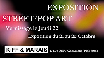 Vernissage Expo Collection - Pop/Street Art