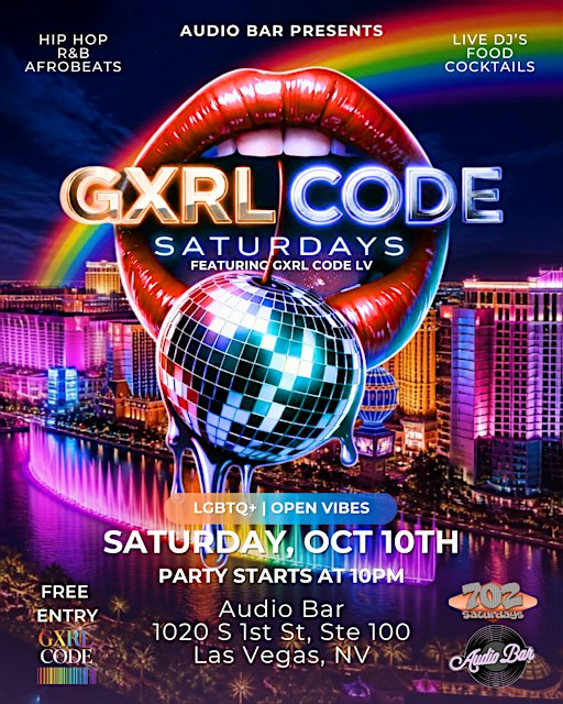 GXRL CODE Saturdays: Las Vegas LGBTQ+ Night