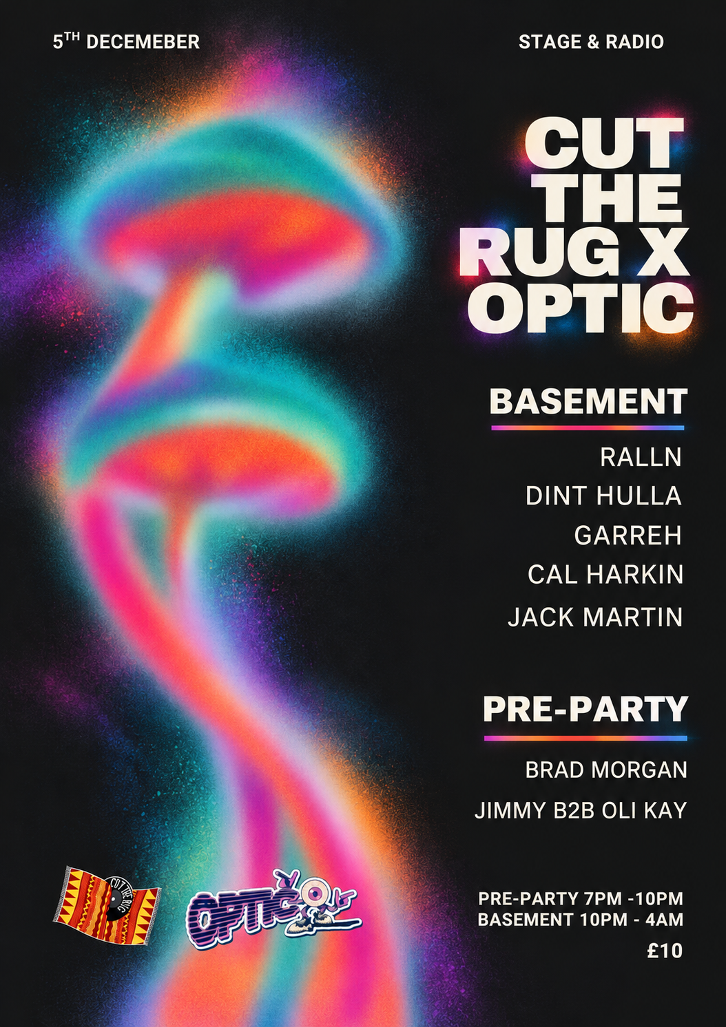 Cut the Rug x OPTIC