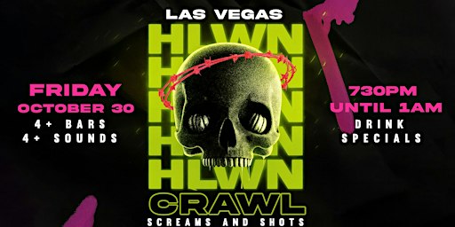 Las Vegas's Haunted Hop 2026: Halloween Bar Crawl (Friday, Oct 30)