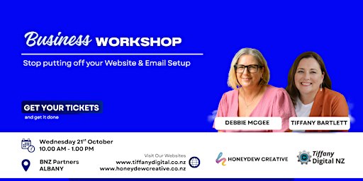 Stop Putting Off Your Website & Email Setup