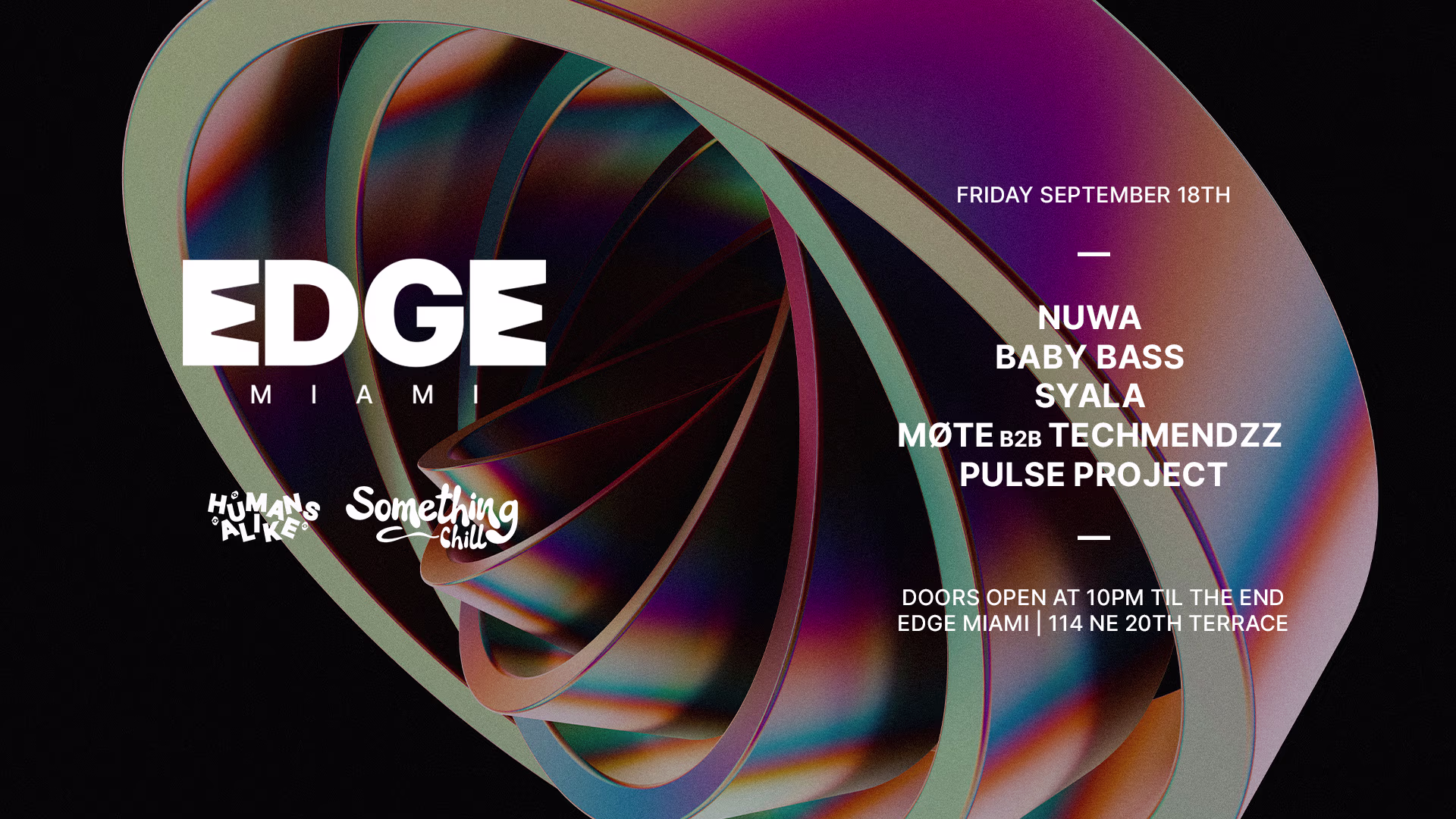 Something Chill At Edge Miami