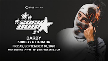 Iris Presents: Zoey808 @ Wish Lounge | Fri, Sept 18th!