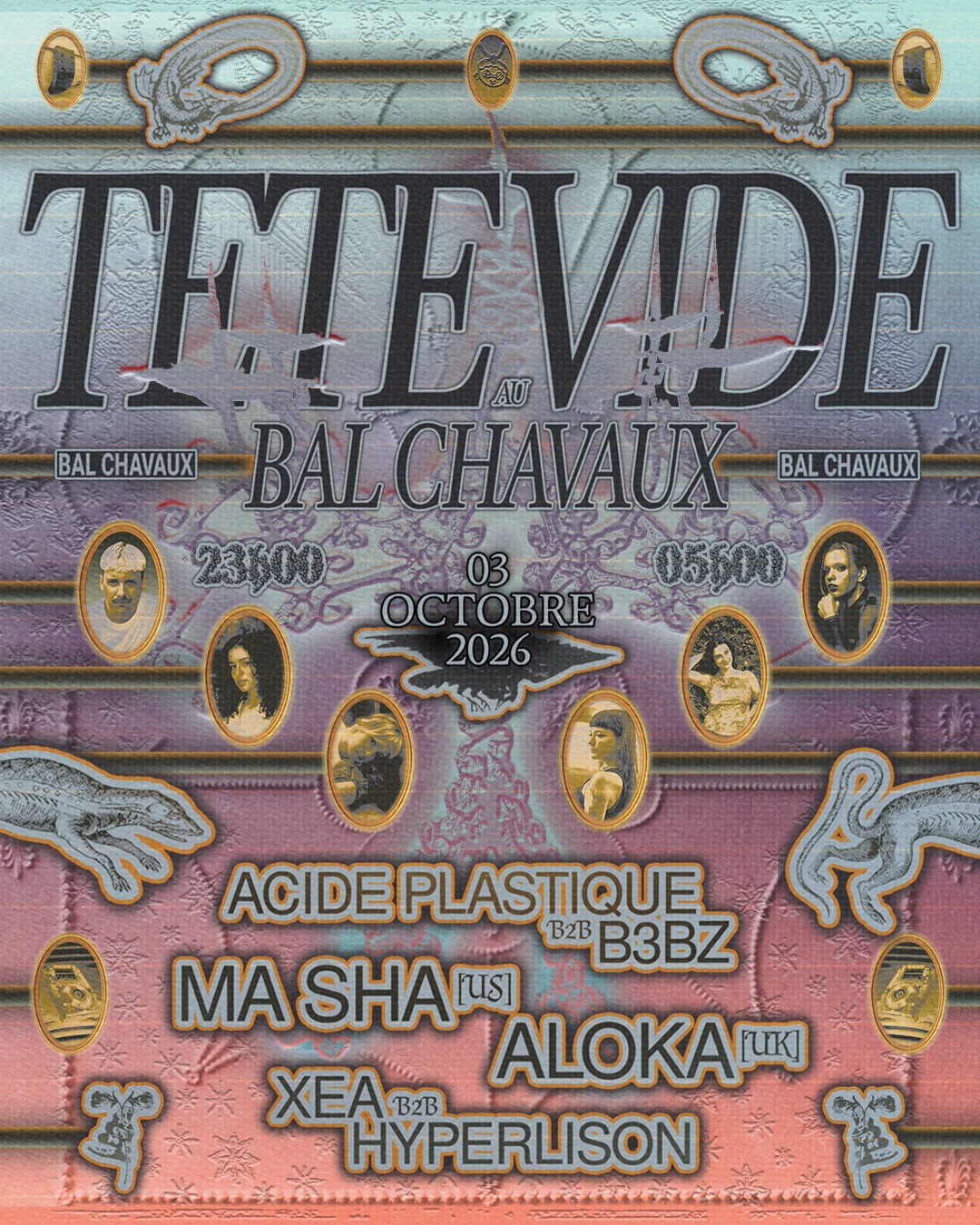 TETE VIDE à Bal Chavaux: Ma Sha, Aloka, Acide Plastique b2b b3bz, Xea b2b Hyperlison