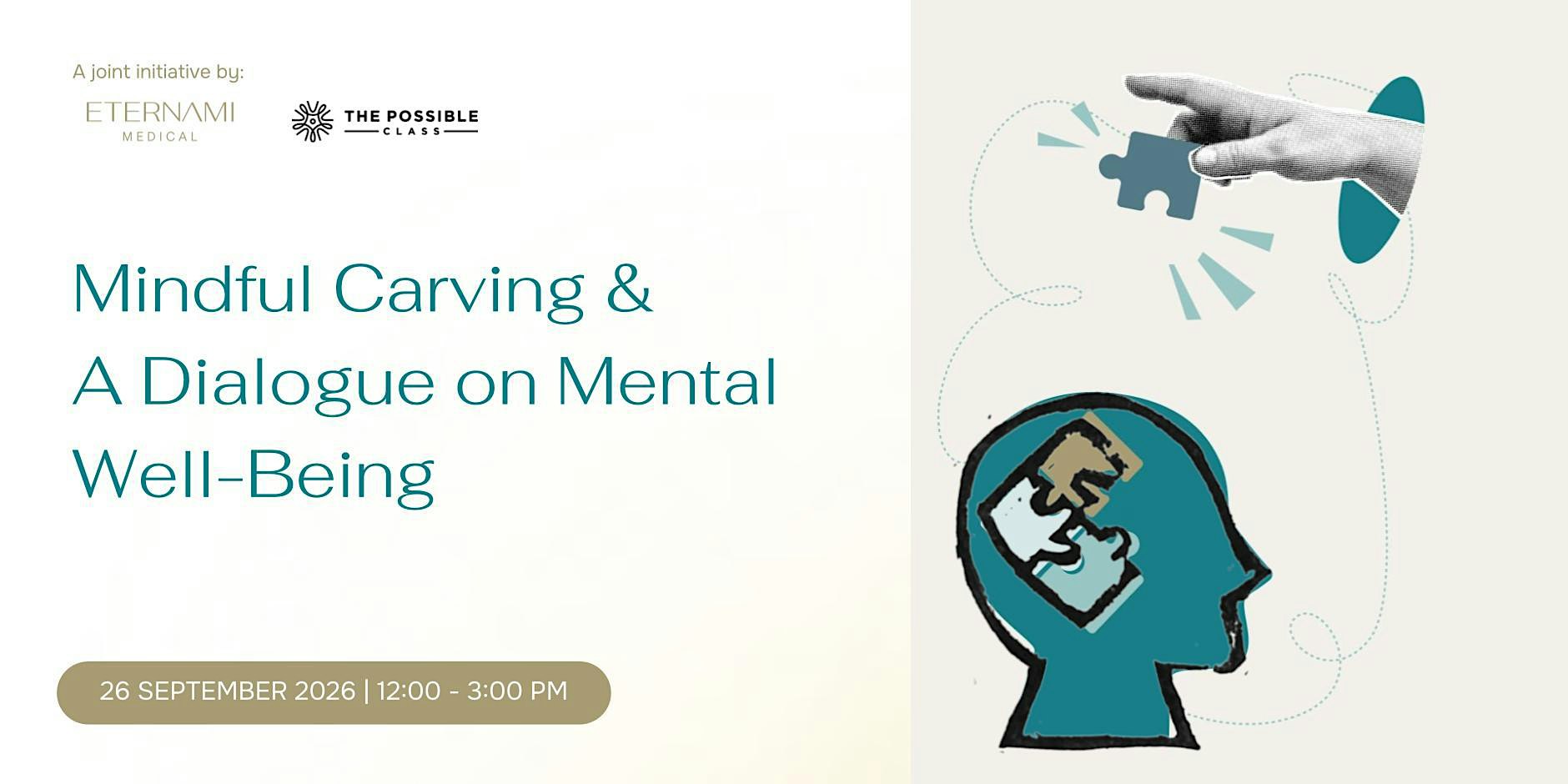 Staying Well : Mindful Carving & Mental Wellness Dialogue
