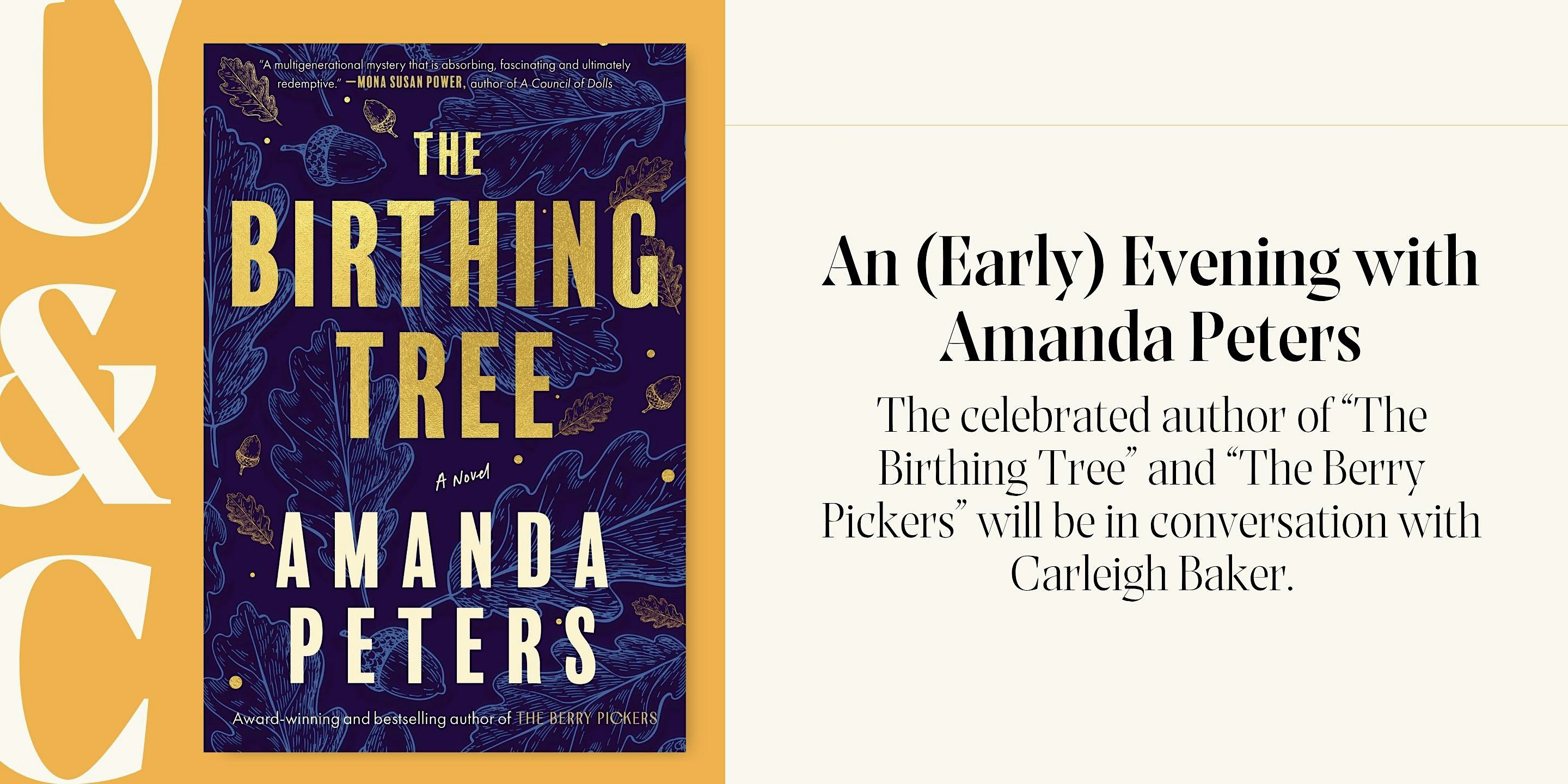 An (Early) Evening with Amanda Peters