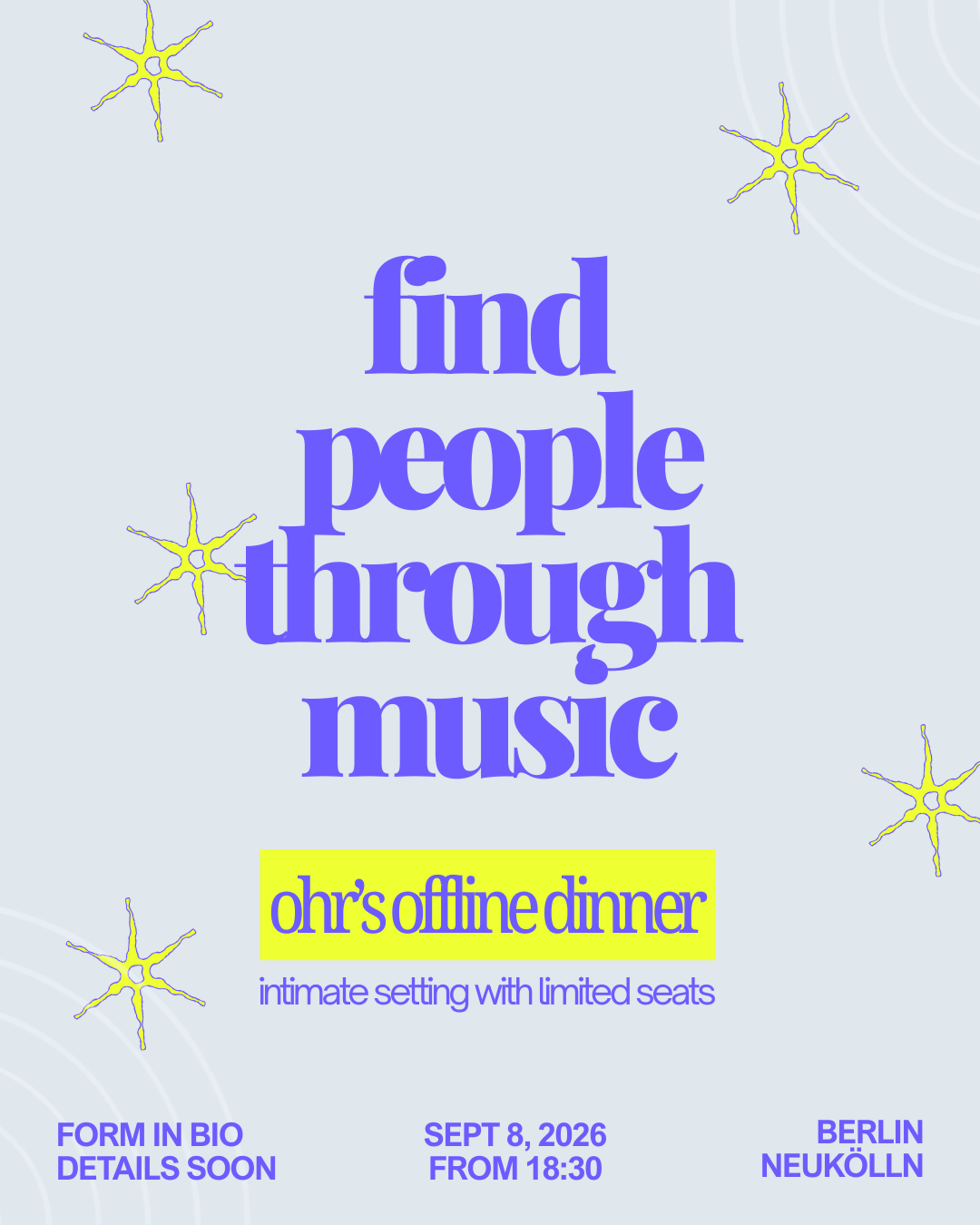 The dinner party for music lovers : an experiment