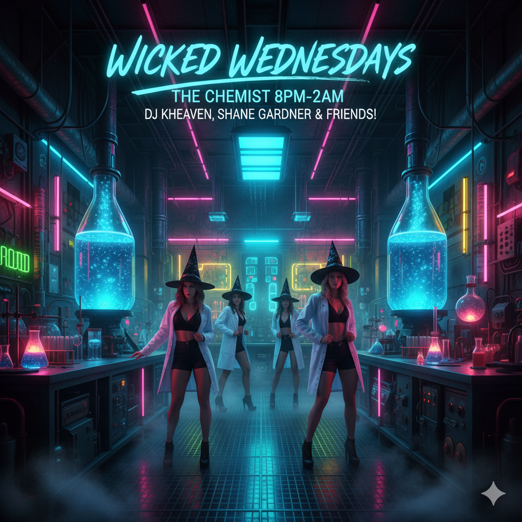 WICKED WEDNESDAYS! @ Chemist Cocktail Bar