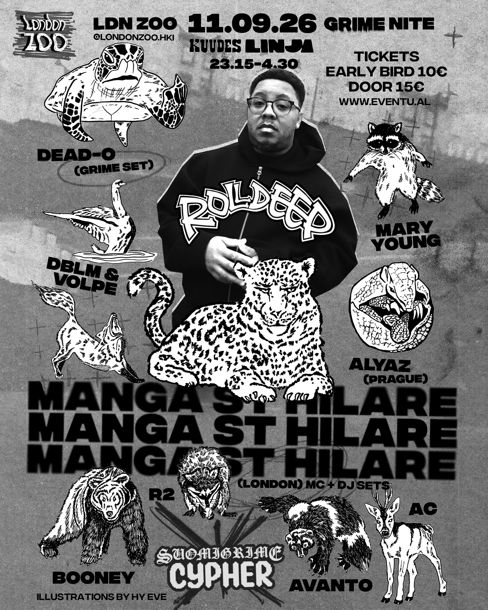 London Zoo: Manga St Hilare