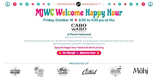 MJWC Welcome Happy Hour