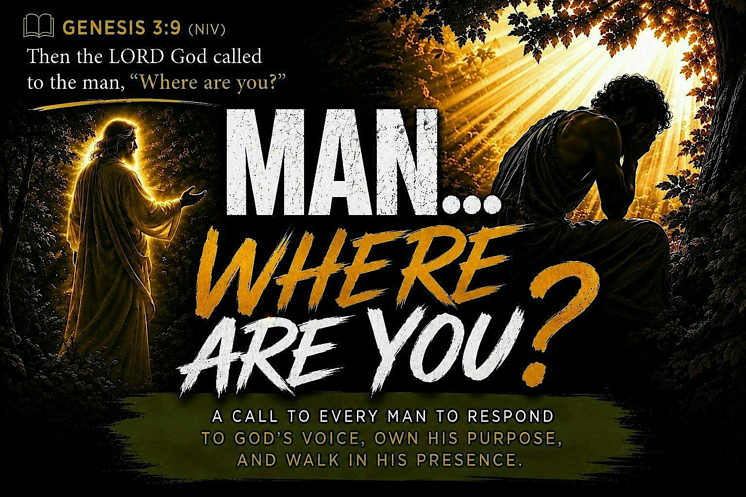 “Man… Where Are You?” Conference