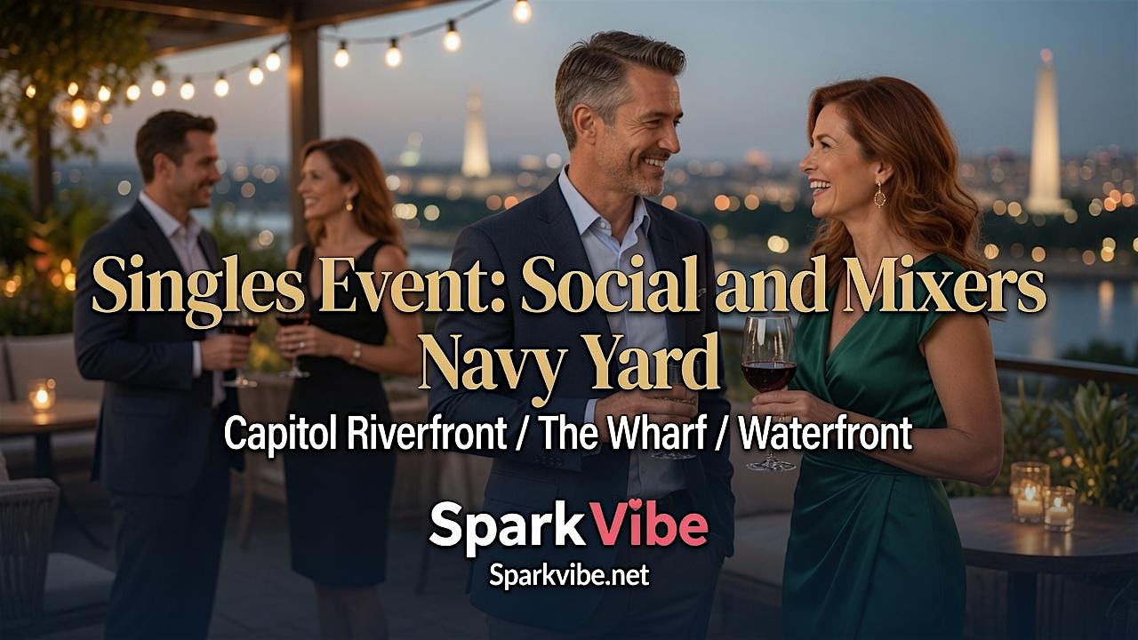 Sunday Brunch Singles Event| Real Connections (Ages 30–49) The Wharf DC