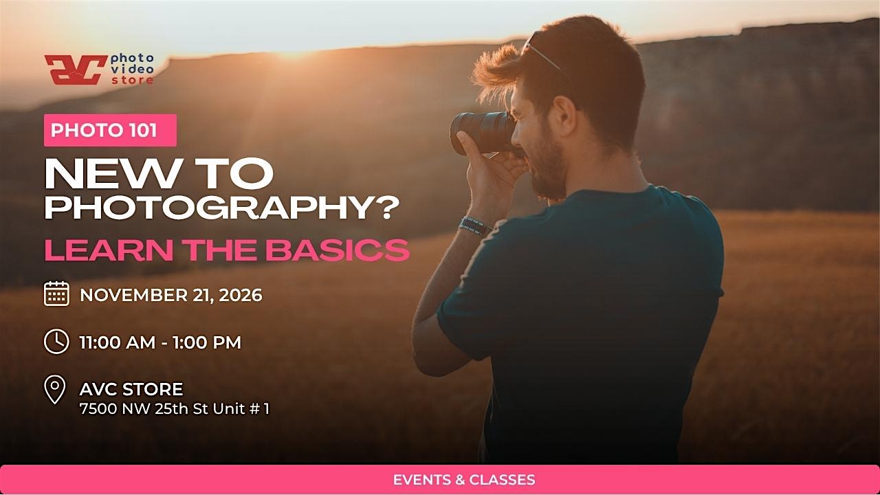 Photography Class 101