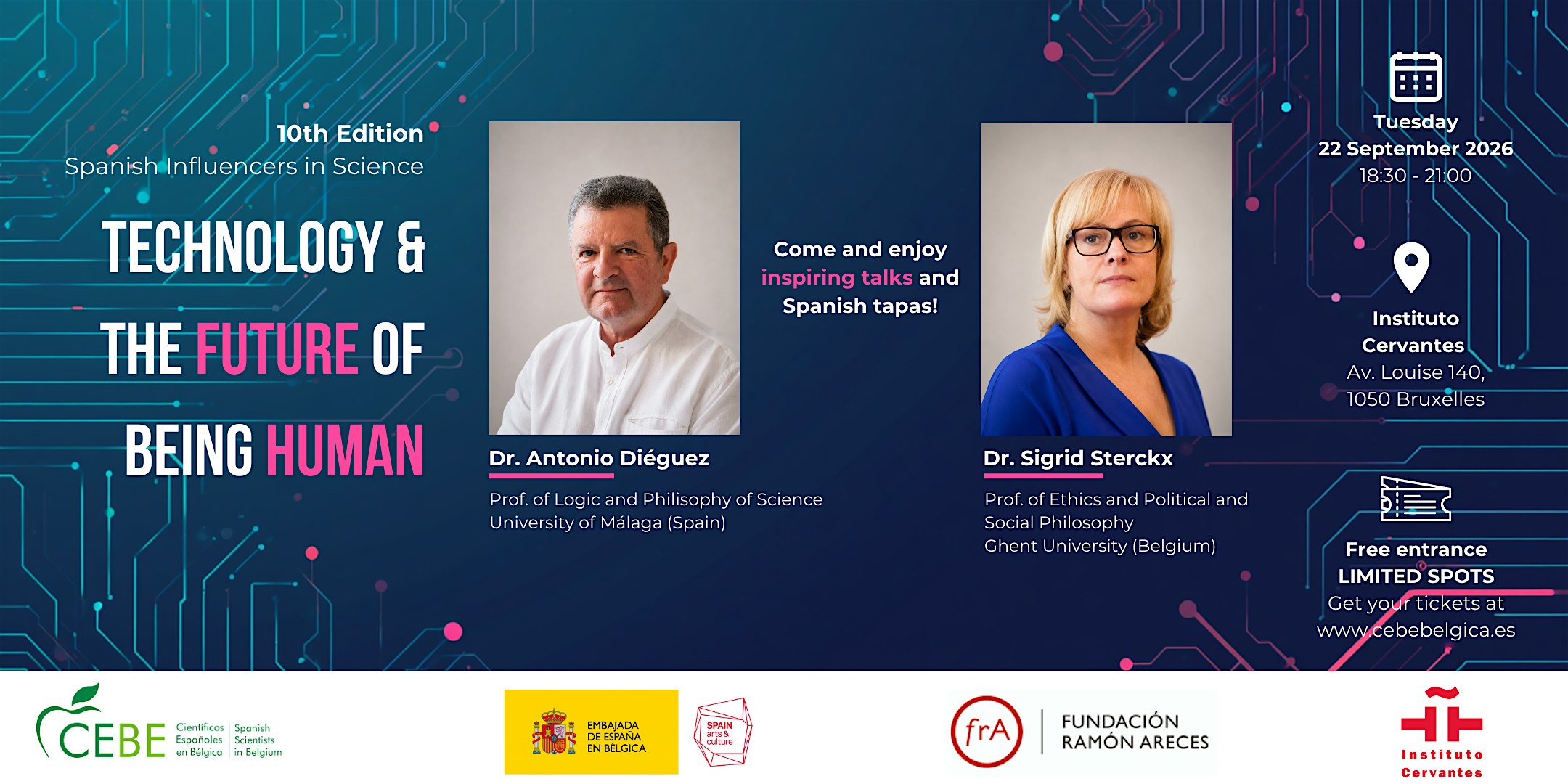 Spanish Influencers in science X edition