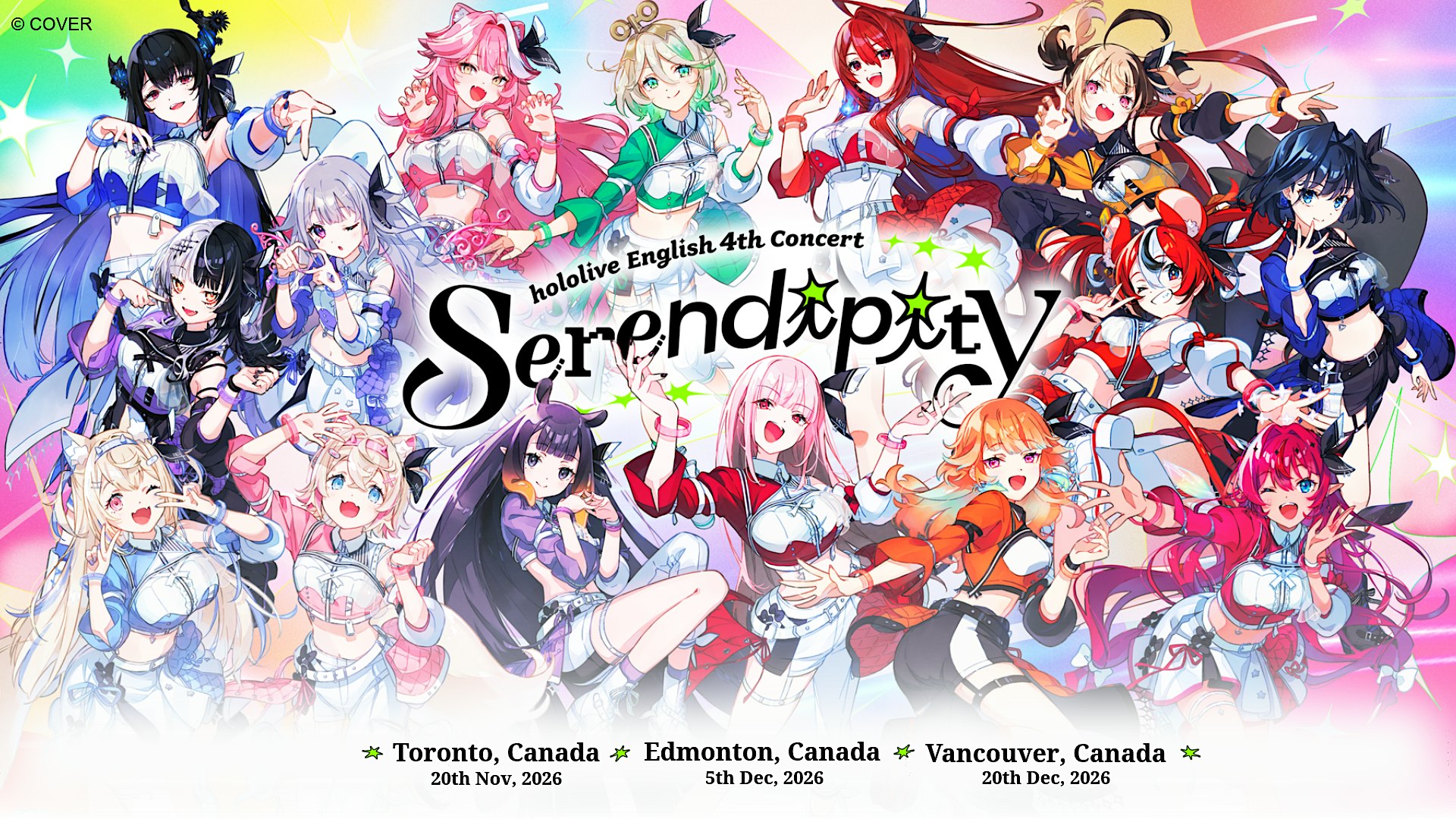 [VANCOUVER] hololive English 4th Concert -Serendipity- Screening