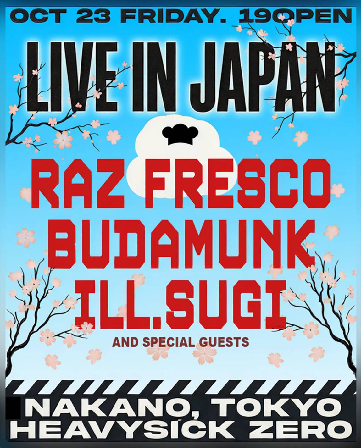 'RAZ FRESCO' LIVE IN JAPAN