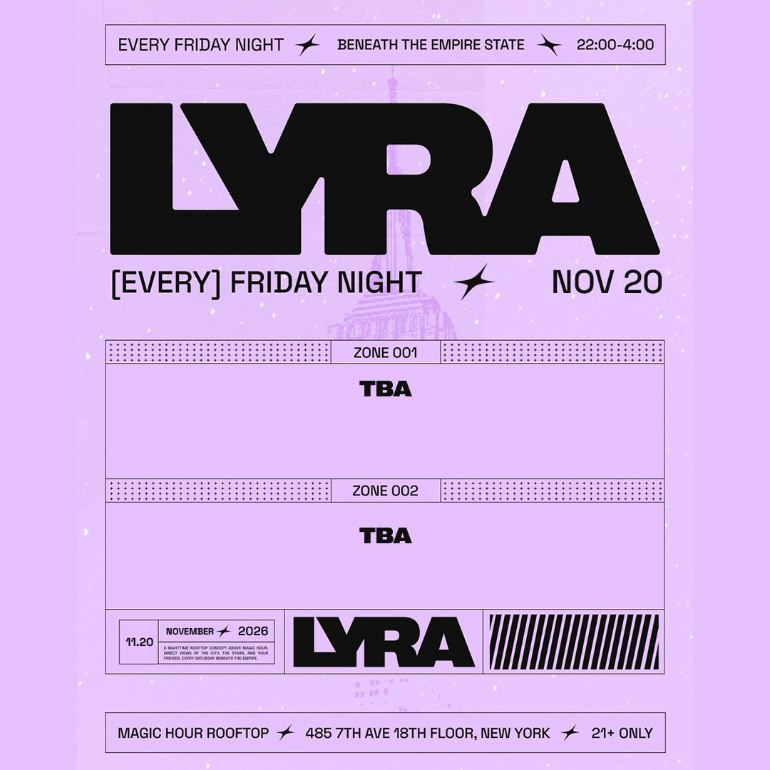 Lyra Rooftop Party - 11.20