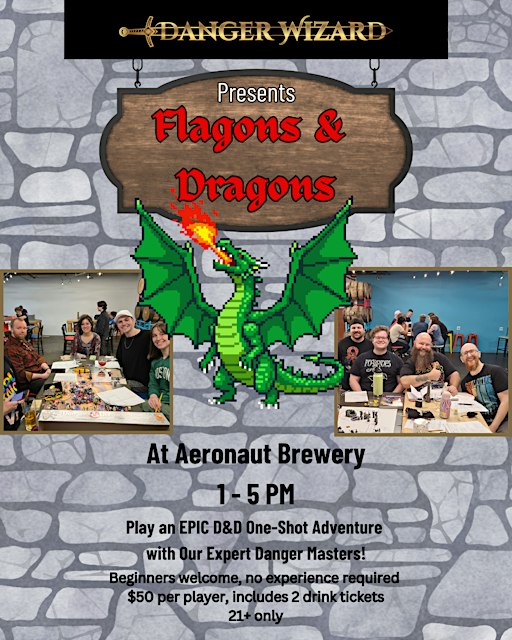 Flagons & Dragons D&D One-Shot @ Aeronaut Brewery