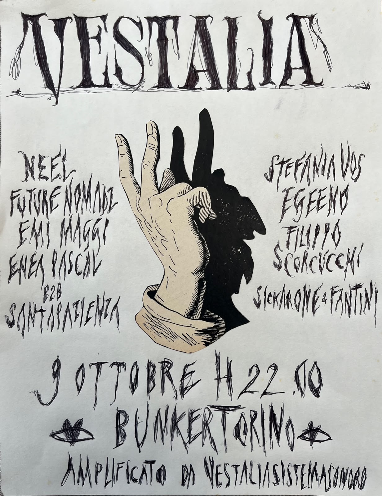 Vestalia w/ Neel, Future Nomadz, Stefania Vos, Enea Pascal, Filippo Scorcucchi