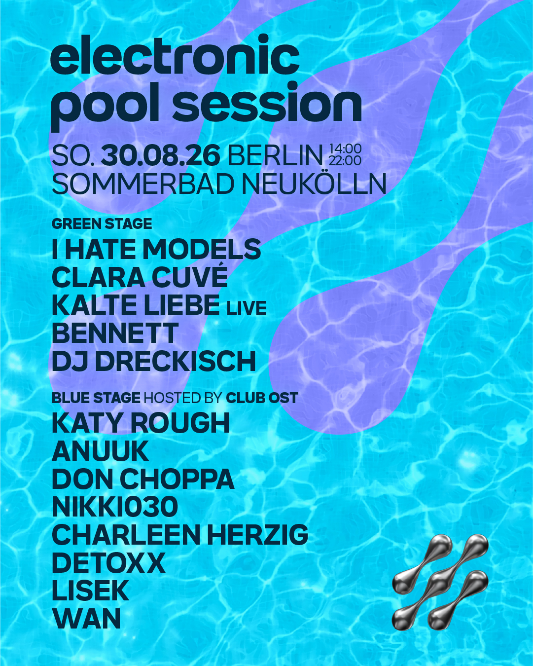 electronic pool session