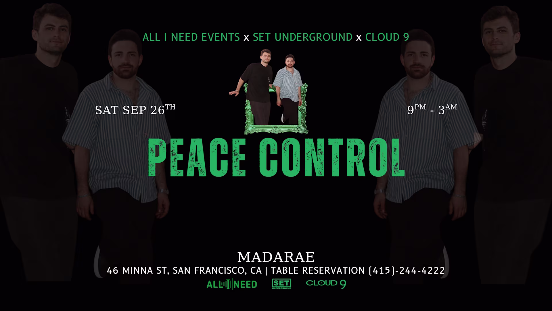 Peace Control  (Indie Dance & Afro House) At Madarae