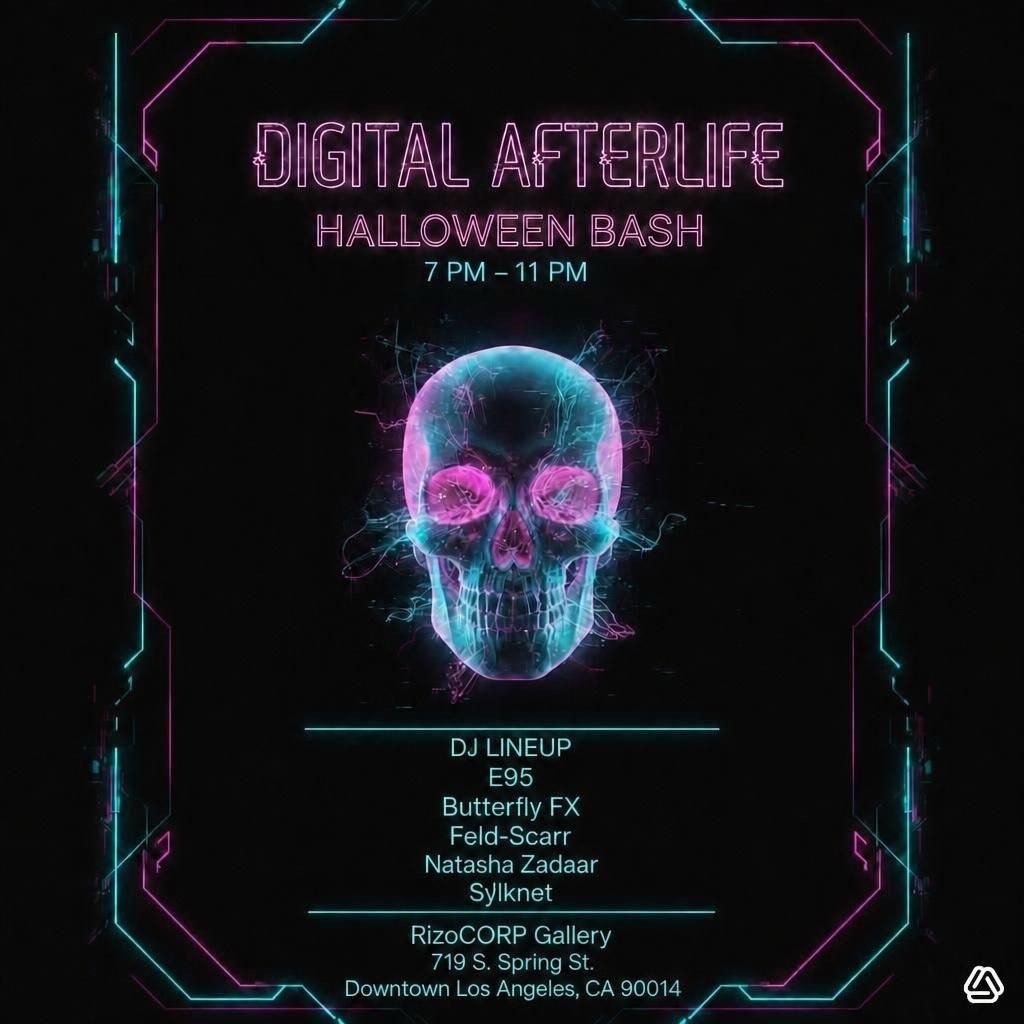 Halloween Bash @ Rizo Corp Gallery!