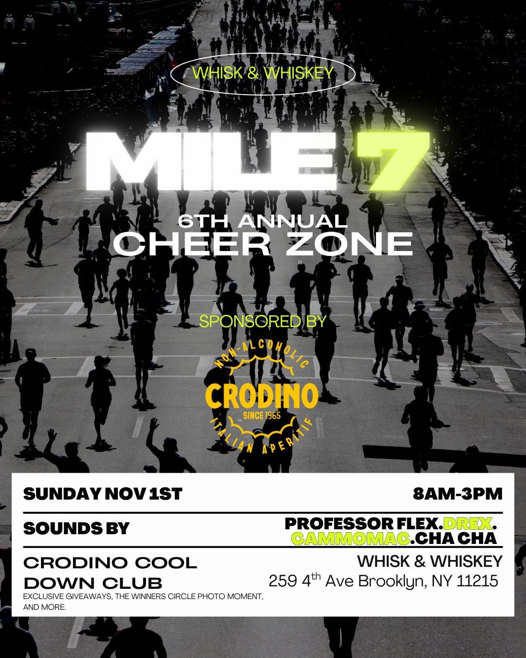Mile 7:  6th Annual Cheer Zone