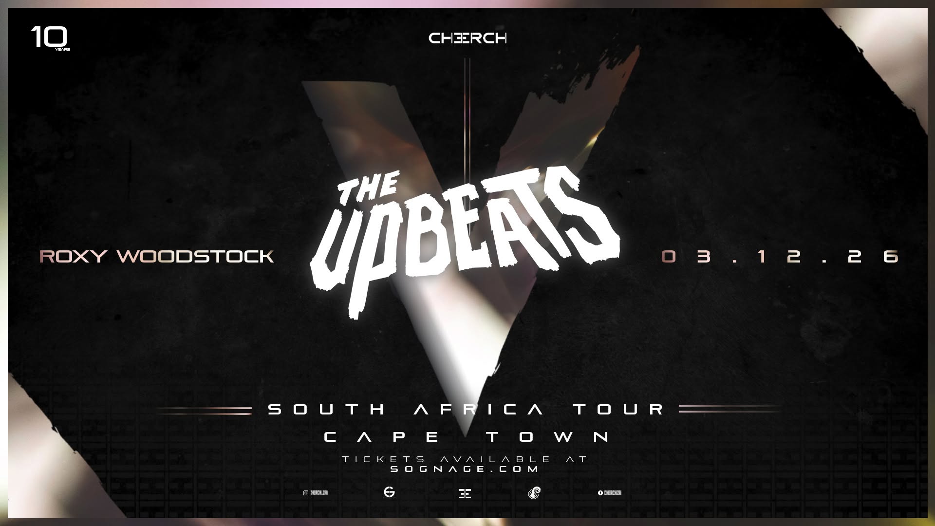 Cherch presents: The Upbeats (Cape Town)