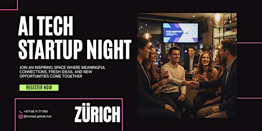 AI Tech & Startup Night — Zürich