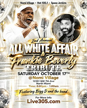 2nd Annual All White Affair, Frankie Beverly Tribute