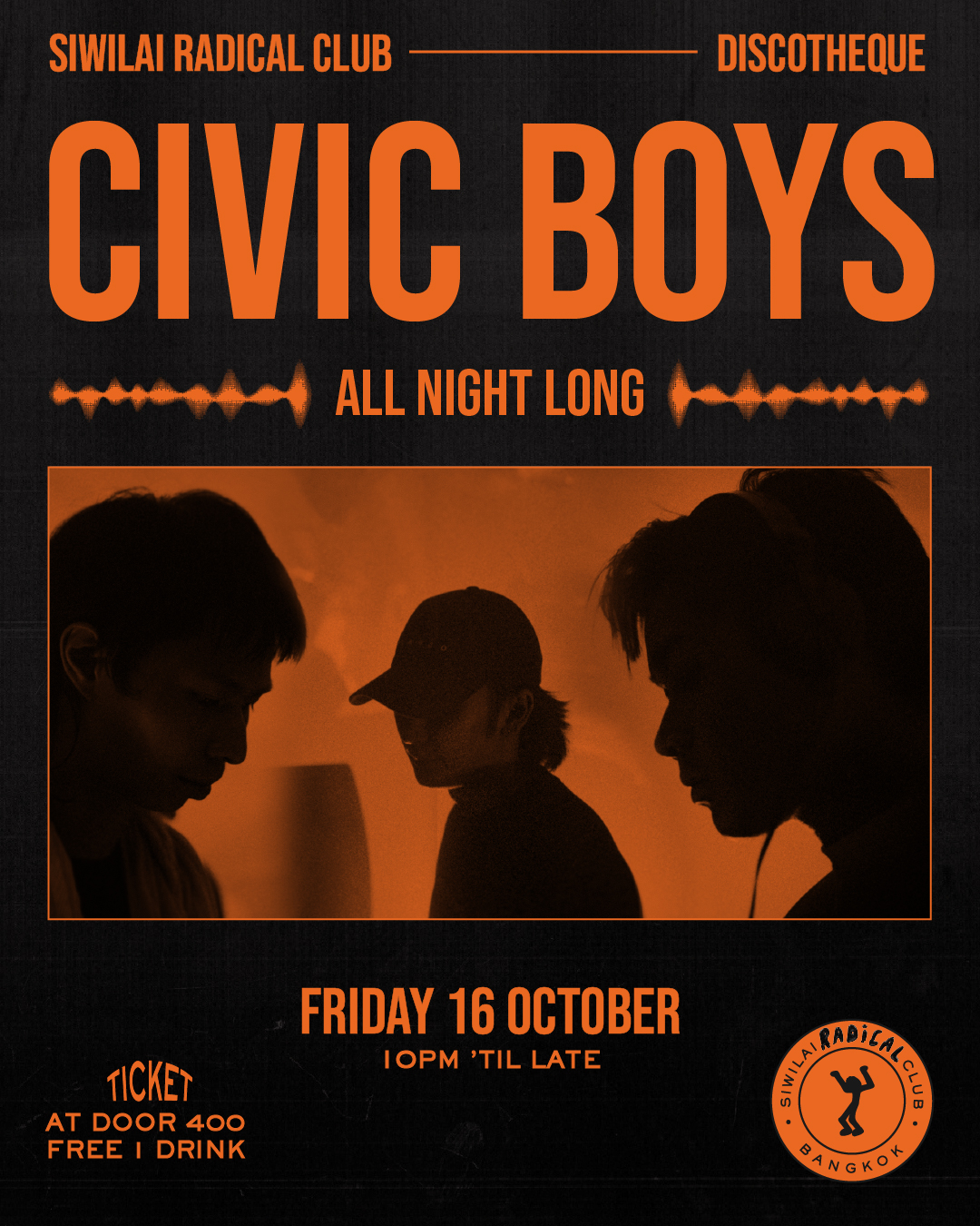 All Night Long with CIVIC BOYS