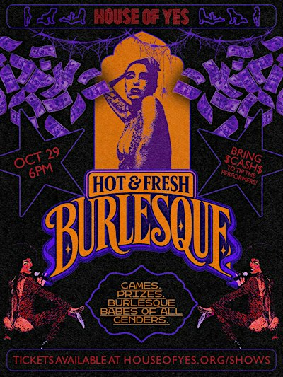 HOT & FRESH Burlesque:  Halloween Edition